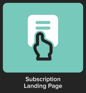Subscription Landing Page