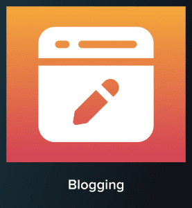 Blogging