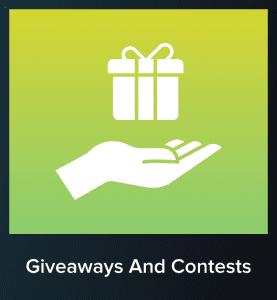 Giveaways and Contests