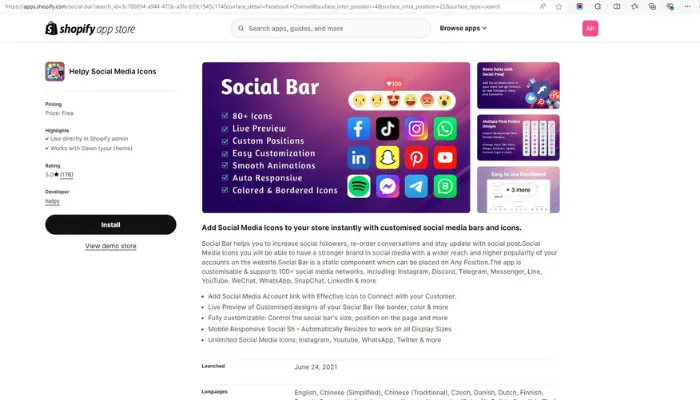 Utilize Social Media Plugins and Apps