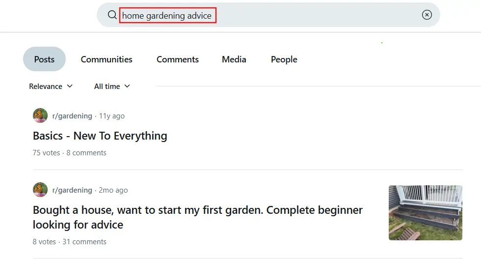 Reddit Keyword Research