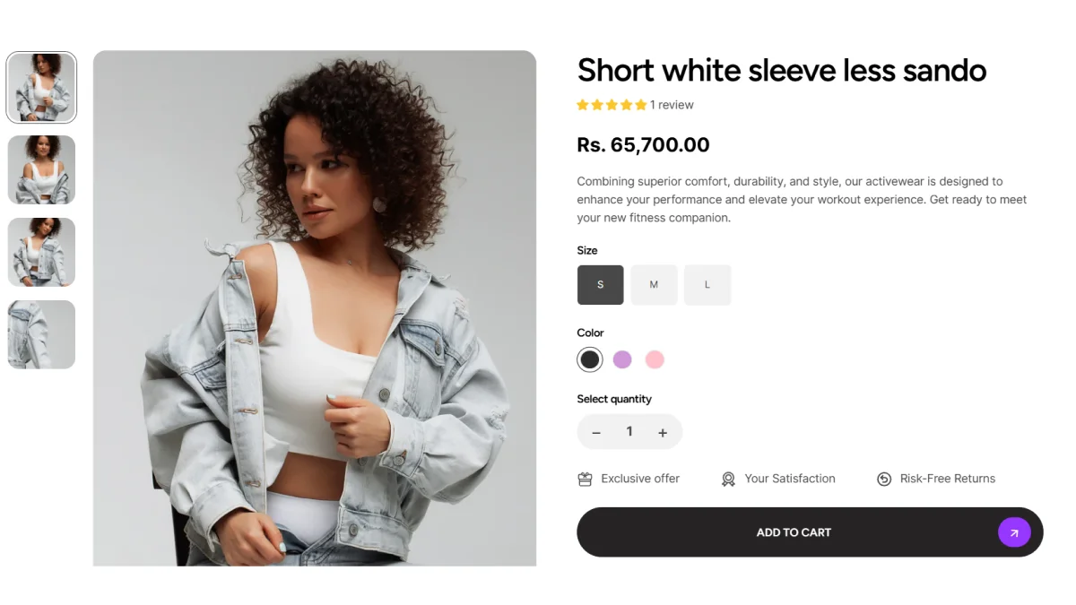 Adding Client Review above the fold