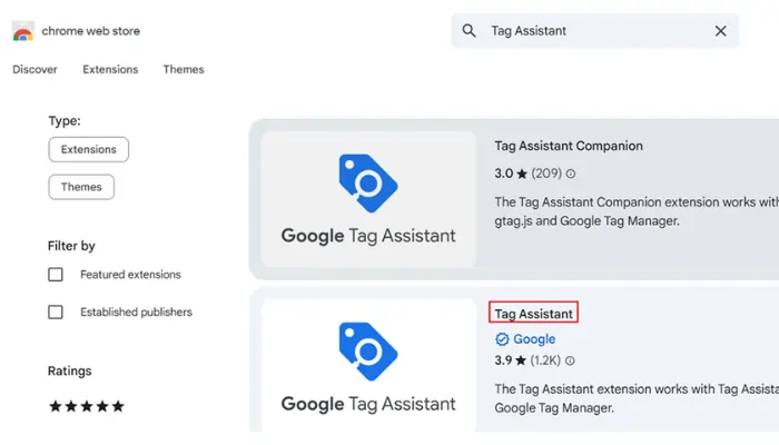 Use Google Tag Assistant