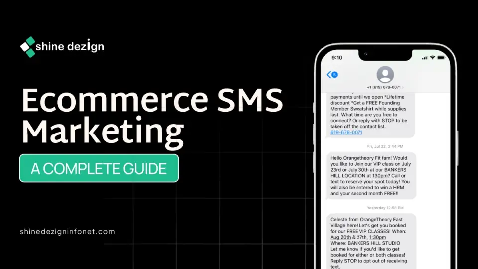 Ecommerce SMS Marketing A Complete Guide