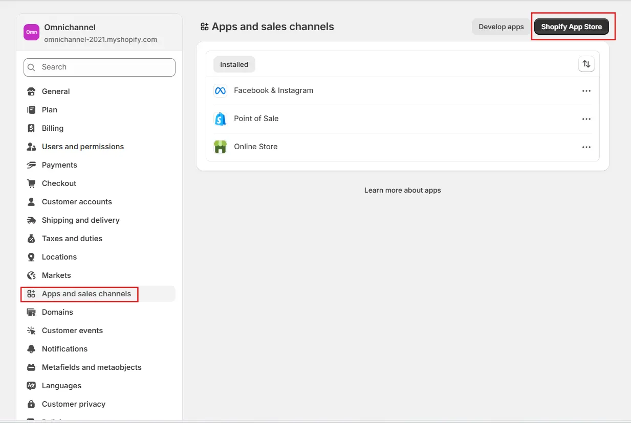 Apps-and-Sales-Channel-Shopify-add-Channel