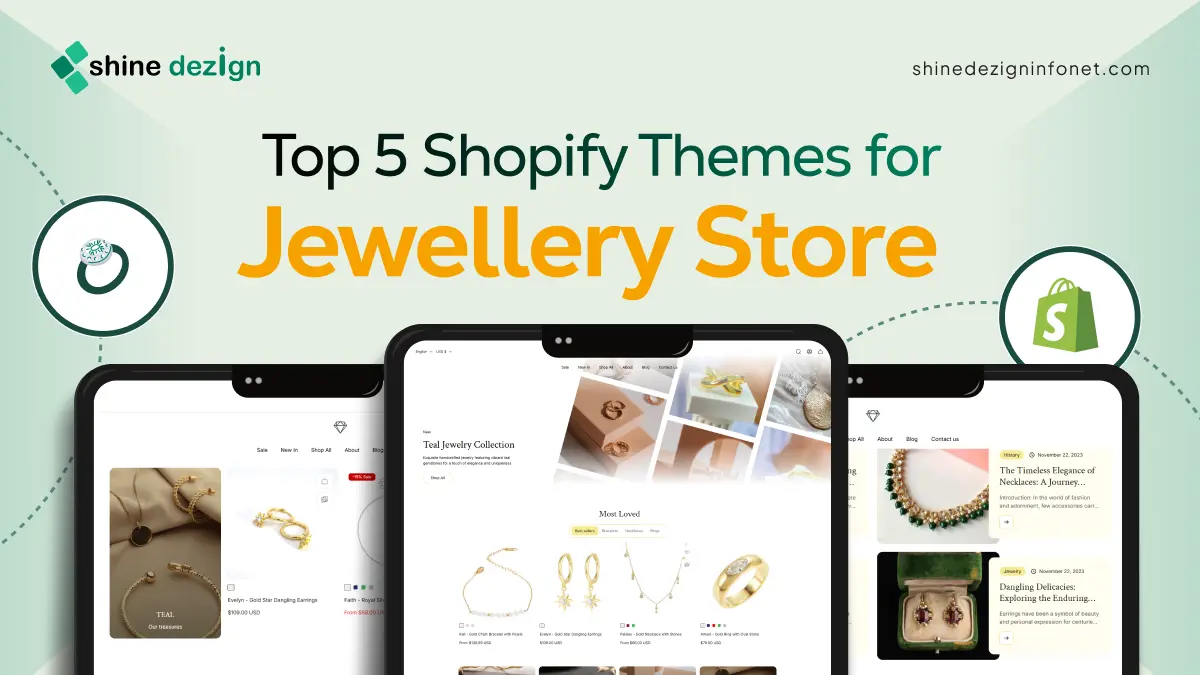 Top 5 Shopify Themes for Jewellery Store